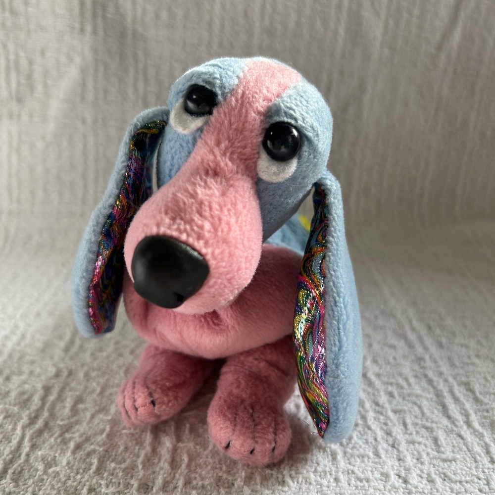Vintage Hush Puppies Basset Hound Plush Dog Stuffed Animal